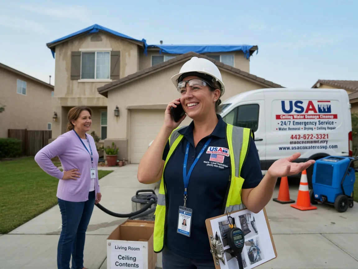 Ceiling Water Damage Restoration Kensington, MN FAQs